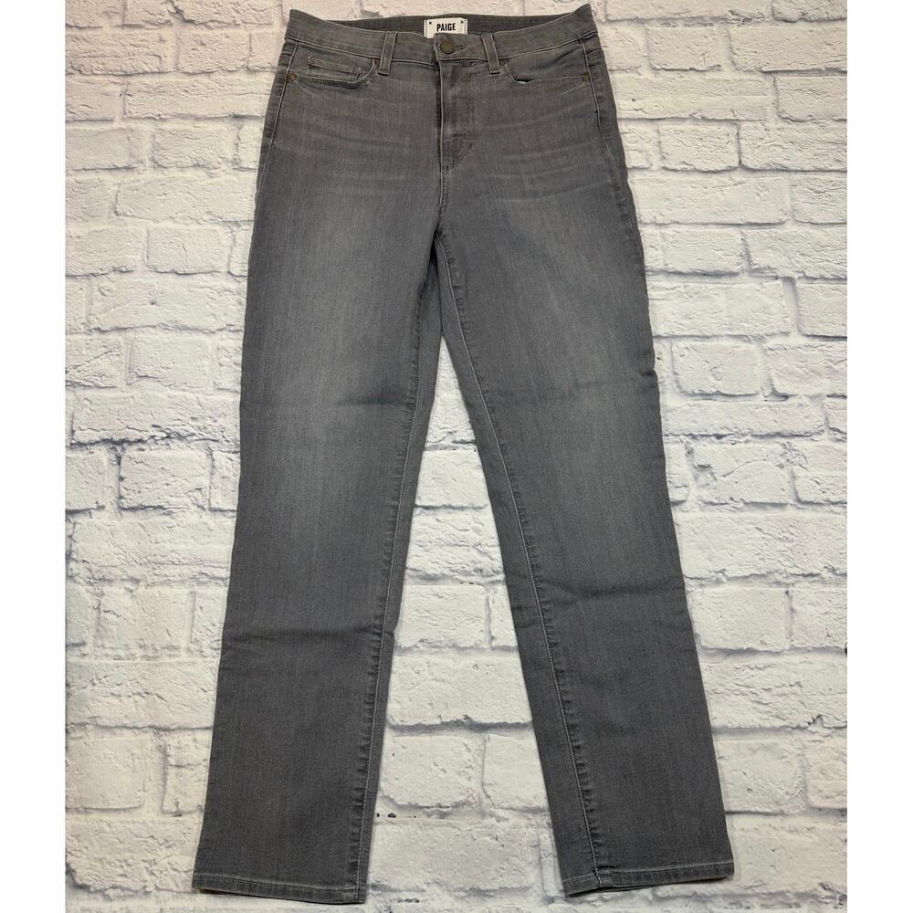 Paige Hoxton Slim Gray Tapered Denim Jeans Size 30 J3009